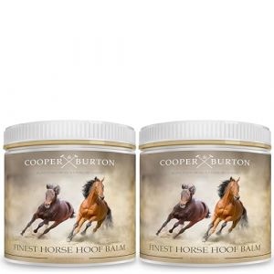Image de COOPER & BURTON Hufbalsam f&uuml;r Pferde als 2er Sparset &ndash; intensive Hufpflege mit nat&uuml;rlichen &Ouml;len