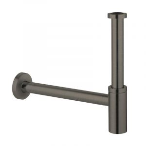 Grohe Essentials Siphon 1 1/4' minimaliste Hard Graphite brossé - Brushed Hard Graphite