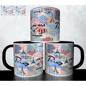 Forever MUG personnalisé Tasse à café - Voyage Souvenir Glamour Paris 1092