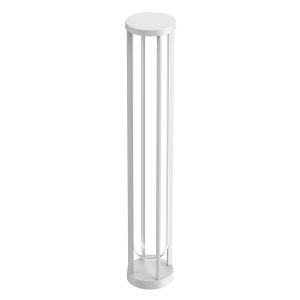 Flos Outdoor Lampadaire D'extérieur In Vitro Bollard 3 Dimmable 1-10v (Blanc - Aluminium Et Verre)