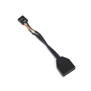 Image de Silverstone G11303050-RT - Adaptateur interne USB 3.0 19 pins vers USB 2.0