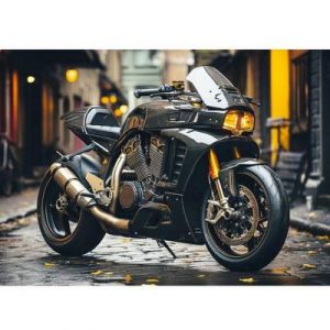Dino Puzzle 500 pièces : Moto