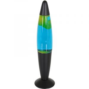Steinhauer Mexlite - lampe de table - Volcan - noir - verre métal - ø 9cm -