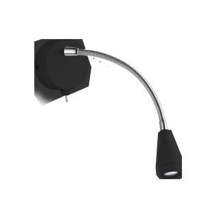 Boutica-design Applique Flexy Wall 0,8W LED Noir Mat