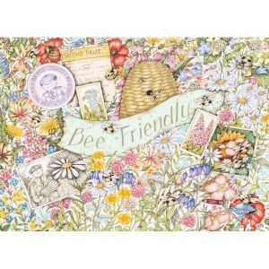 Ravensburger Puzzle Adulte - Puzzle 1000 pièces - Amis des Abeilles - Adultes et Enfants à partir de 14 Ans - Puzzle de qualité supérieure - Nature - 12001079