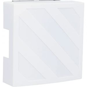 Unitec Turino Tritone Gong Electronic 78-85 dB IP20 Fonctionne sur batterie et transformateur Blanc
