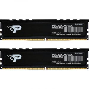 Patriot DDR5 2x16GB 5600MHz SIGNATURE PREMIUM KIT (2 x 16GB, 5600 MHz, RAM DDR5, DIMM), M&eacute;moire vive - Neuf