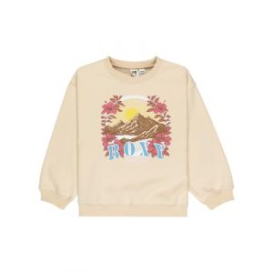 Roxy Morning Hike Brushed Rg Kids Sweat marron