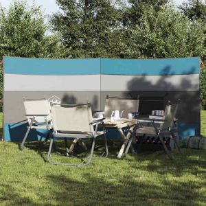 Vidaxl - Brise-vent de camping bleu 340x130 cm imperméable