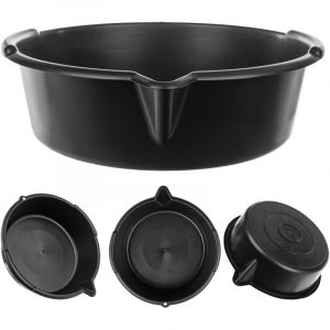 Bol d'Atelier 8L pour Liquides Huile pour Vidange de Liquides Bol Rond Récipient - Kadax