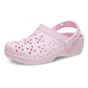 Crocs Sabots enfant Classic Floral Cut Out