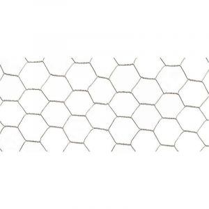 Nortene Grillage métallique triple torsion - Gris - 1.50x25m