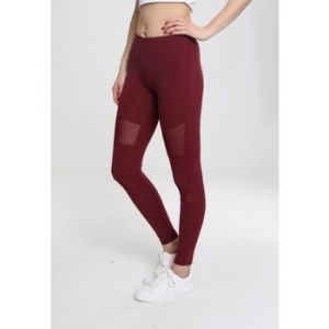 Image de Urban classics Collants Legging tech mesh Grande Taille rouge - Taille EU 3XL,EU 4XL,EU 5XL