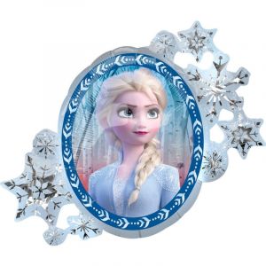 Ballon g&eacute;ant La Reine des Neiges 2