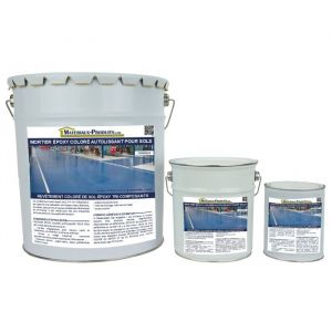 Matpro Mortier époxy coloré autolissant pour sols - 2.5 Kg Neutre