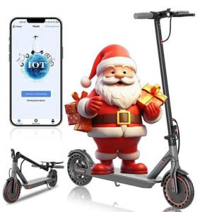 Trottinette &eacute;lectrique pliable- Ladped LP60 - Moteur 350 W, Batterie 5.2Ah - 25 km/h - Autonomie 30km - Roues 8.5'' - Gris