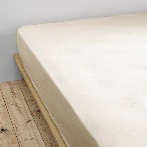Drap housse Gaze de Coton 140 x 190 cm Pampa