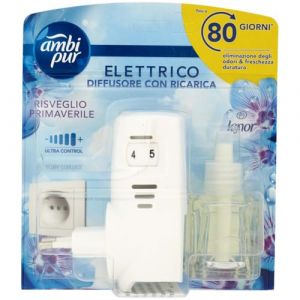 Ambi Pur Starter Kit - Diffusore Elettrico Mono Per Ambienti Al Risveglio Primaverile Da 20 Ml