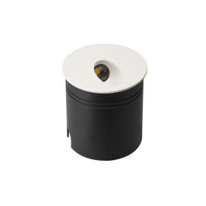 Mantra Lampe encastrée LED Aspen IP65, ronde, blanche