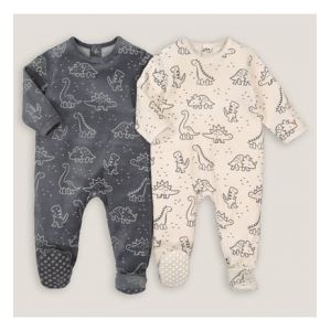 Lot de 2 pyjamas 1 pièce