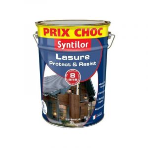 Syntilor Lasure protect & résist chêne moyen 5 L