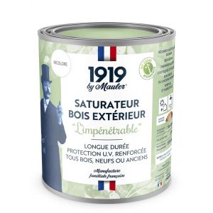 1919 by MAULER - Saturateur bois ext&eacute;rieur - Incolore 1L - Terrasse et Bardage tout bois - Qualit&eacute; Professionnelle