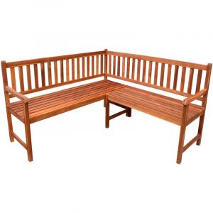 Image de VidaXL Banc de coin jardin en bois d'acacia