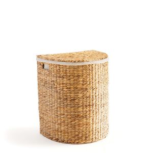 Image de Panier &agrave; linge demi cercle, Lomopi Naturel Taille Taille Unique