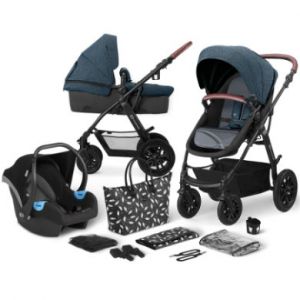 Kinderkraft Poussette trio combinée 3en1 XMoov denim