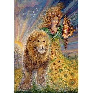 Grafika Puzzle Signe du Zodiaque - Lion