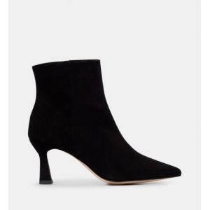 Galeries Lafayette Bottines Pendra cuir suede Noir - Couleur Noir - Taille 37