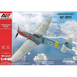 Modelsvit Bf-109t1/t2 Carrier-based Fighter-bomber - 1:48e