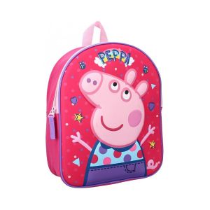 Ozabi Sac a dos Sac à Dos 3D LICENCE Fille 007-2591 PEPPA PIG