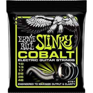 Ernie Ball 2721 Slinky Cobalt Jeu de cordes Regular 10-46