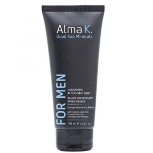 Alma K Dead Sea Minerals Nourishing Aftershave Balm For Men, Relieves Post-Shave Redness & Protects the Skin, 100% Natural Oils - 100ml