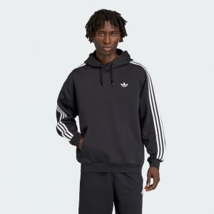 Adidas Originals SWEAT-SHIRT &Agrave; CAPUCHE ADICOLOR CLASSICS 3 BANDES, pointure X-Small - Taille X-Small