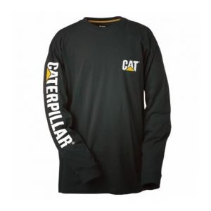 Image de Caterpillar Tee-shirt manche longue - coloris noir - taille XXL