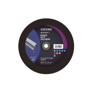Sidamo Disque &agrave; tron&ccedil;onner PRO MT ACIER D. 350 x 4 x Al. 25,4 mm - Acier, m&eacute;taux ferreux - 10111059