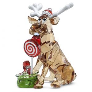 Swarovski Figurine Renne Dulcis Holiday Cheers en Cristal