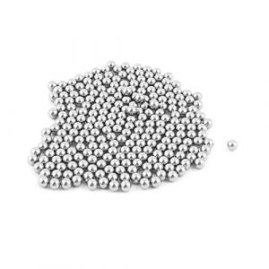 Sourcing map Sourcingmap 210pcs 6mm Dia. vélo Vélopcs Roulements à billes en acier