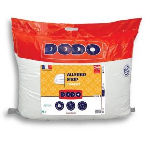 Dodo Couette temp&eacute;r&eacute;e 300 g/m&sup2; - allergo stop - 220 x 240 cm - Blanc