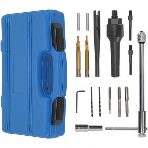 BFO - 16Pcs Glow Plug Removal Remover Extractor Tool Kit For Damaged 8mm 10mm Plug