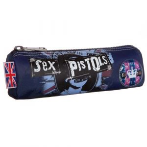 Alpa Trousse Sex Pistols - 100 % coton, sérigraphiée - 19 x 7 x 6 cm