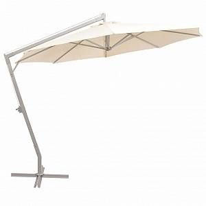 VidaXL Parasol 350 cm Poteau en Aluminium Sable