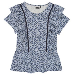 IKKS Blouses THILDAT - Couleur 12 ans,14 ans - Taille Bleu