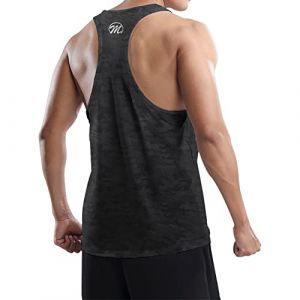 MEETWEE Débardeur de Sport Homme, Haut Top Maillot sans Manches Running Tee Shirt Maillot de Corps Séchage Rapide pour Fitness Gym Bodybuilding