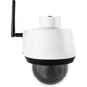 Abus Caméra de Surveillance avec détection de Mouvement, détection d'objets, enregistrements 4K, Notifications Push, Vision Nocturne, Audio bidirectionnel, Carte mémoire, masquage de confidentialité