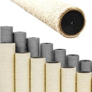Eyepower 55 cm Poteau de Rechange Arbre à Chat Ø 9,2 cm - M8 Colonne - Grattoir en Sisal