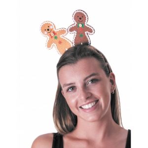 Serre-t&ecirc;te pain d'&eacute;pices adulte No&euml;l