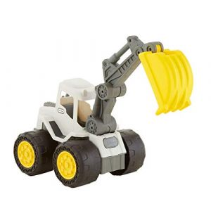 Little tikes Dirt Diggers Camion excavateur 2-en-1 – Usage en intérieur ou extérieur, jeu de construction, facile à contrôler & divertissant, encourage les jeux imaginatifs & actifs, 2 ans & +